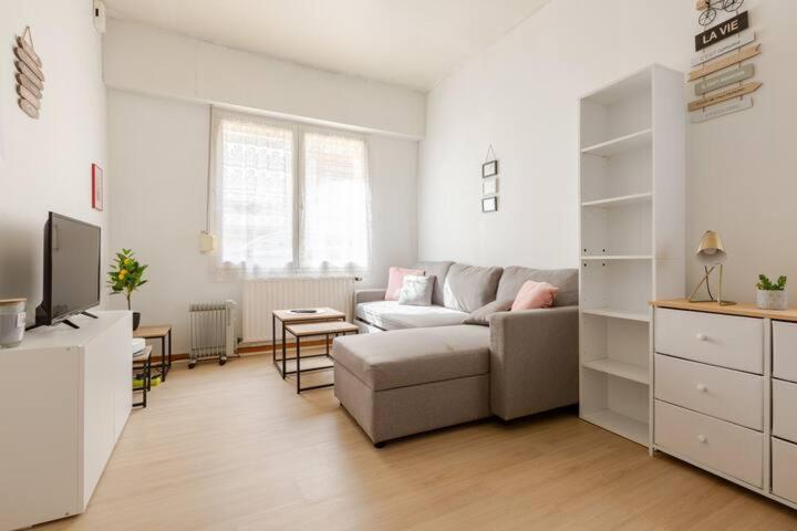 ++++ Central Studio Renove 200 M Plage Et 300 M De La Rue Pietonne ++++ Berck Bagian luar foto